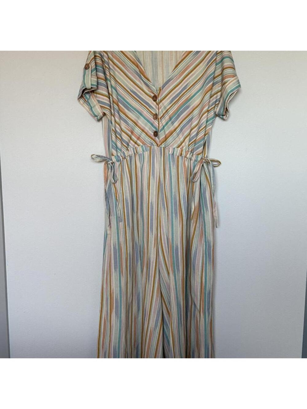 World Market Women's Multi and Cream Jumpsuit
